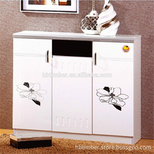 ultra large capacity wood shoe cabinet fashionable wooden furniture